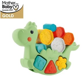 ECO+ ΣΕΙΡΑ ΔΕΙΝΟΣΑΥΡΟΣ ΙΣΟΡΡΟΠΙΑΣ ΜΕ ΚΥΛΙΝΔΡΟΥΣ CHICCO Y02-10499-10