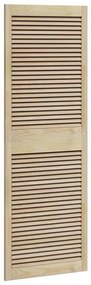 vidaXL Πόρτα Ντουλάπας Φυσικό 140.5 x 2.1 x 49.5 cm Μασίφ ξύλο πεύκου