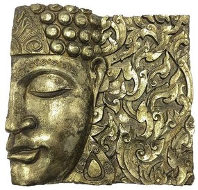 Wall Decoration 22886 Fylliana Gold 25x5x24,5 cm