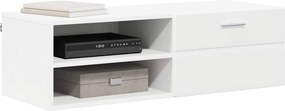 vidaXL Ξύλινο Ντουλάπι Λευκό 100,5 x 39 x 30 εκ Επεξεργασμένο ξύλο