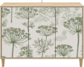 vidaXL Πλαϊνό γραφείο GOTHA Sonoma 102 x 33 x 75 εκ.