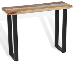 vidaXL Κονσόλα Τραπέζι 100 x 35 x 75 εκ. από Ξύλο Teak