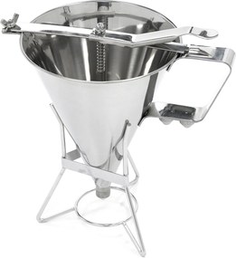 Batter Dispenser - 1,6L - Stainless Steel - Incl Dosing Button