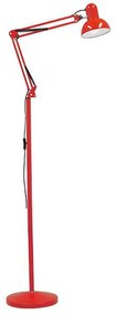 Φωτιστικό Δαπέδου Audrey 01470 1xE27 Φ15cm 73cm Red GloboStar