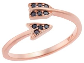 Δαχτυλίδι Chevalier Senza Silver 925 Rose Gold Plated