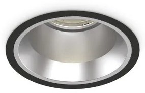 Χωνευτό Σποτ Φωτιστικό Οροφής LED 15W Μαύρο IP54 4000K Off 266565 Ideal Lux 266565