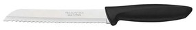 Μαχαίρι Ψωμιού Plenus 020.23422.007 17,5cm Black Stainless Steel