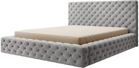 Επενδυμένο κρεβάτι Princce-Gkri Anoixto-160 x 200 - 201.00Χ232.00Χ117.00cm