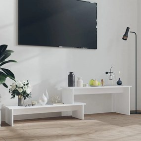 vidaXL Έπιπλο Τηλεόρασης Λευκό 180 x 30 x 43 εκ. από Επεξ. Ξύλο