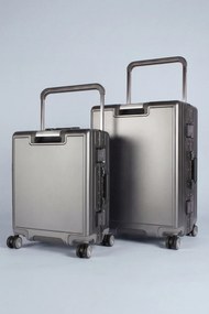 Stewehome Σετ 2 τεμαχίων βαλίτσες από πολυανθρακικό μεσαίου και καμπίνας σετ βαλίτσας 54x41x25 cm