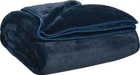 Κουβέρτα Βελουτέ Υπέρδιπλη (220x240) Kentia Loft Monaco 01 Blue