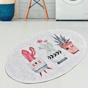 Πατάκι Μπάνιου Happy Cactus Djt 359CHL4355 Multi L'essentiel Maison 80X120 Πολυέστερ