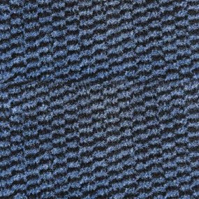vidaXL Χαλάκι πόρτας μπλε 90x150 cm