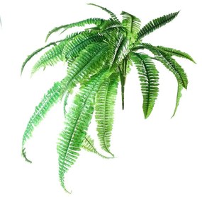 Τεχνητή Χωνευτή Φτέρη 7421-7 100cm Green Supergreens Polyethylene