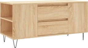 vidaXL Τραπεζάκι Σαλονιού Sonoma Δρυς 102x44,5x50 εκ. Επεξεργ. Ξύλο