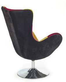 BUTTERFLY chair color: multicolored DIOMMI V-CH-BUTTERFLY-FOT-PATCHWORK