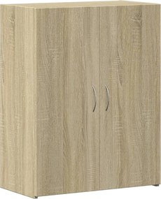 vidaXL Αρχειοθήκη Sonoma Δρυς 60x32x77,5 εκ. από Επεξεργασμένο Ξύλο