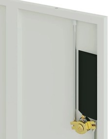 vidaXL Αρχειοθήκη Αν. Γκρι 90 x 40 x 40 εκ. Ατσάλινη