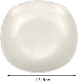 Πιάτο Φαγητού Κεραμικό 17.5cm SDS-24599