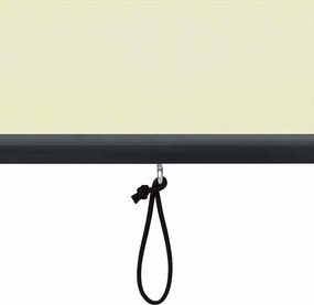 vidaXL Ρόλερ Κρεμ 180 x 250 cm Ύφασμα και Αλουμίνιο