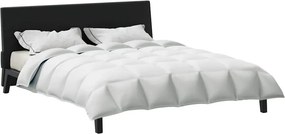 vidaXL Χειμερινό Παπλωματοθήκη Λευκό 240 x 200 cm Φτερό