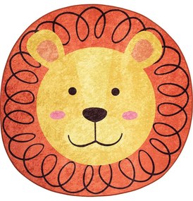 Χαλί Leon Orange-Yellow Conceptum Hypnose 140X140cm Round