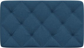 vidaXL Μαξιλάρι για Κεφαλάρι Μπλε 80 εκ. Υφασμάτινο