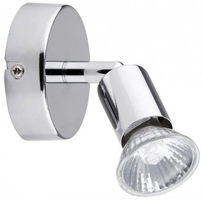 Rabalux Norton Σποτ Μονό Φ8xY11cm Χρωμίου 6045