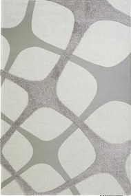 Χαλί Toscana Shaggy Inno White Silver Royal Carpet 160X230cm