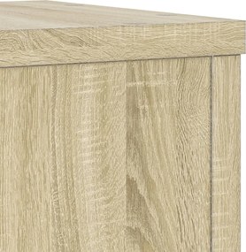 vidaXL Βάσεις Φυτών 2 Τεμ. Sonoma Δρυς 20x20x30 εκ. Επεξεργασμένο Ξύλο
