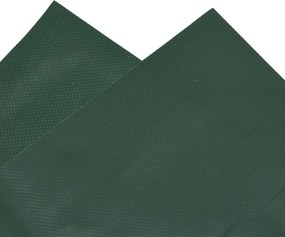 vidaXL Μουσαμάς Πράσινος 2,5 x 4,5 μ. 650 γρ./μ²