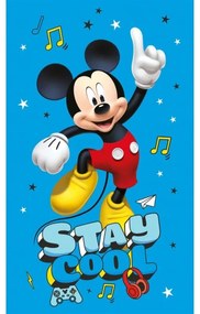 Παιδική Πετσέτα Προσώπου Βελουτέ Disney Mickey 12 Digital Print 30x50 - Dimcol