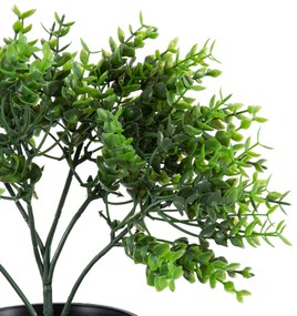 GloboStar® Artificial Garden EUCALYPTUS 20392 Τεχνητό Διακοσμητικό Φυτό Ευκάλυπτος Υ30cm