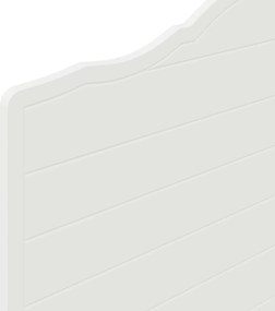 vidaXL Κεφαλάρι Λευκό Επεξεργασμένο ξύλο