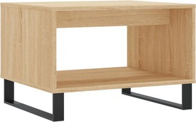 vidaXL Τραπεζάκι Σαλονιού Sonoma Δρυς 60x50x40 εκ. από Επεξεργ. Ξύλο