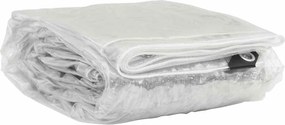 vidaXL Κάλυμμα φυτών με οπές 3x8 m PVC