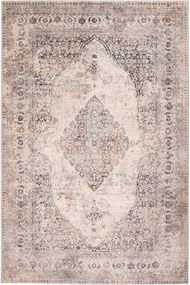 Χαλί Fanci D173A Light Grey Vizon-Beige Βιοκαρπέτ 160X230cm