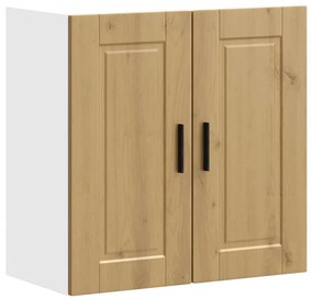 ντουλάπι τοίχου κουζίνας "Porto" Artisan Oak Engineered Wood - Καφέ