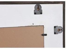 Τοίχο καθρέφτη DKD Home Decor Λευκό Σύγχρονη 130 x 4 x 70 cm
