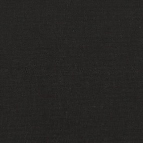 vidaXL Υποπόδιο Μαύρο 60x60x36 εκ. Ύφασμα & Συνθετικό Δέρμα
