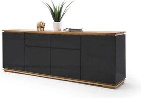 Μπουφές Λευκή Λάκα 182x81x40
