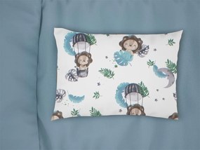 Μαξιλαροθήκη Bebe Φάκελος Βαμβακερή 35x45εκ. Lion 533 Sky Blue DimCol
