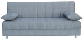 Καναπές Κρεβάτι Τριθέσιος ArteLibre LAURA II Γκρι 190x84x86cm