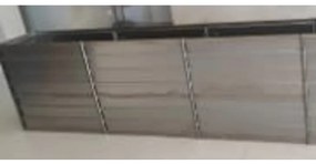 vidaXL Κρεβάτι Boxspring με Στρώμα Μαύρο 160x200 εκ. Υφασμάτινο