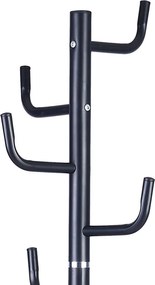 Καλόγερος ρούχων Lorenda pakoworld μέταλλο μαύρο Φ37x175εκ