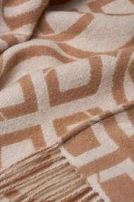 Γυναικείο πόντσο Gant G PATTERN Caramel Beige