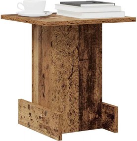 vidaXL End Table Παλιό ξύλο 35,5 x 35 x 40 εκ Επεξεργασμένο ξύλο