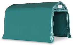 vidaXL Κιόσκι Γκαράζ Πράσινο 2,4 x 3,6 μ. από PVC