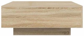 vidaXL Τραπεζάκι Σαλονιού Sonoma Δρυς 80 x 80 x 31 εκ. από Επεξ. Ξύλο