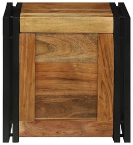 vidaXL Αποθηκευτικές Κάσες 40 x 40 x 40 cm Μασίφ ξύλο ακακίας
